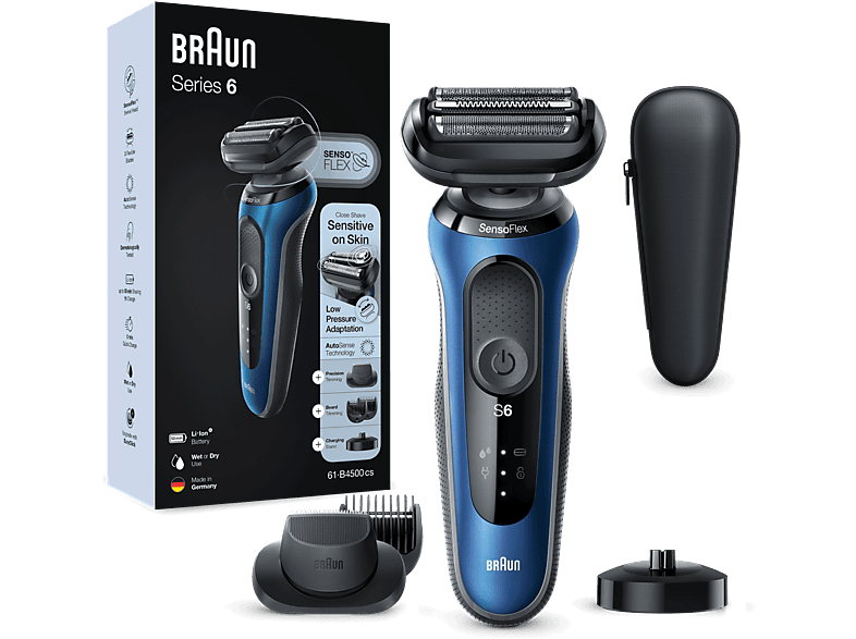 Braun Afeitadora Eléctrica Recargable A Prueba De Agua - 6-61-b7200cc con  Ofertas en Carrefour