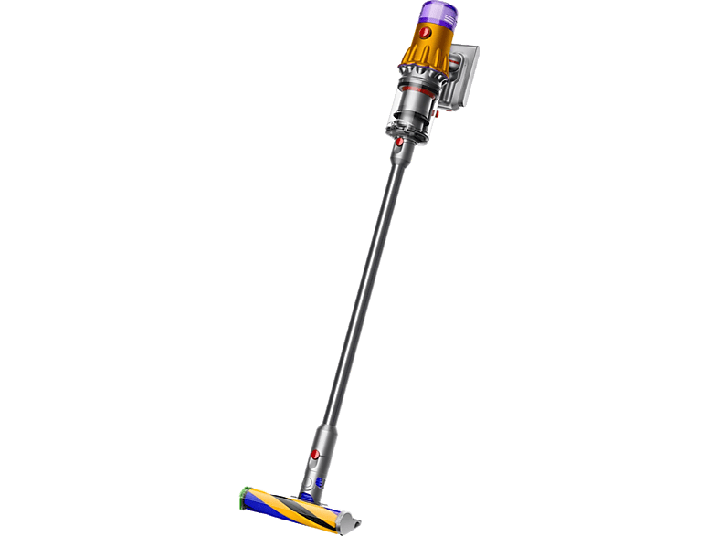 DYSON V12 Detect Slim Absolute Kablosuz Şarjlı Dikey Süpürge Sarı Nikel