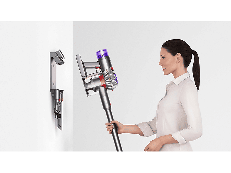 DYSON V8 Kablosuz Dikey Şarjlı Süpürge Gümüş Nikel_1