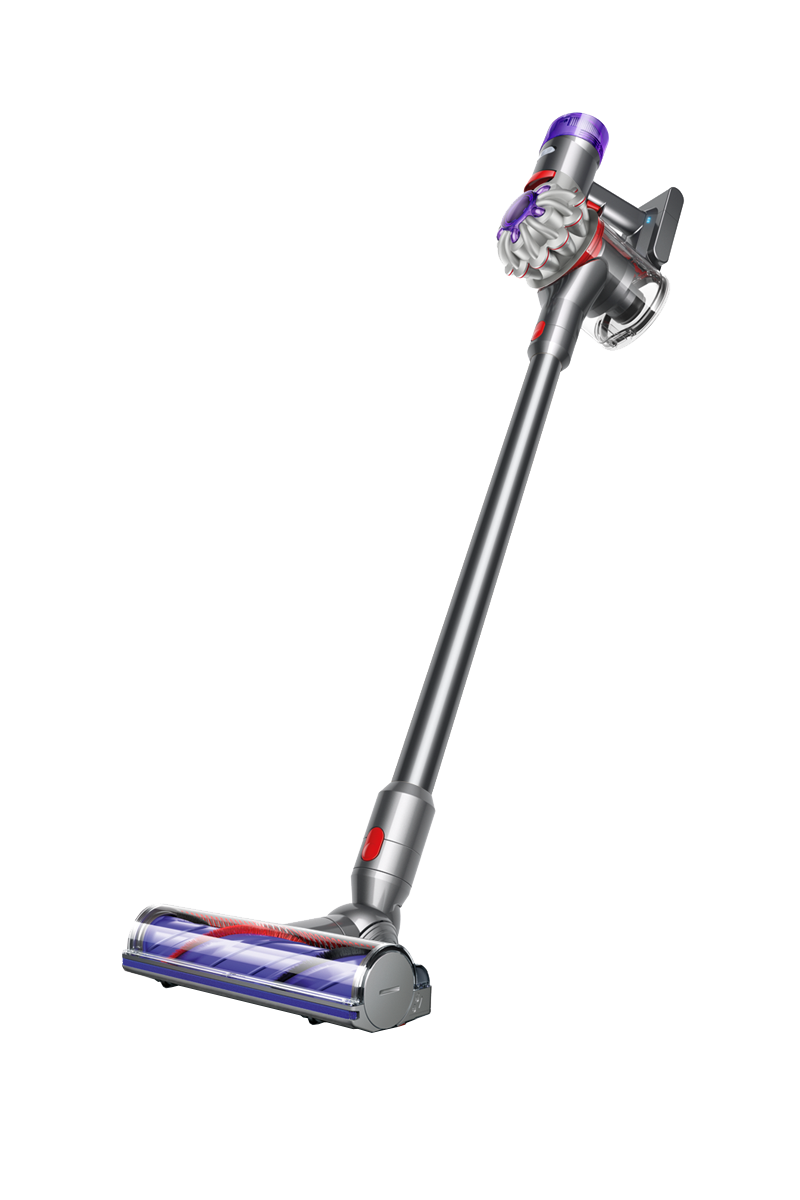 DYSON V8 Kablosuz Dikey Şarjlı Süpürge Gümüş Nikel