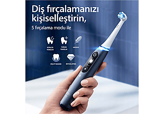 ORAL B iO 7 Şarjlı Diş Fırçası Safir Mavisi Manyetik Şarj ve Seyahat Kabı_2