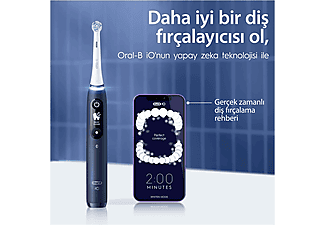 ORAL B iO 7 Şarjlı Diş Fırçası Safir Mavisi Manyetik Şarj ve Seyahat Kabı_5