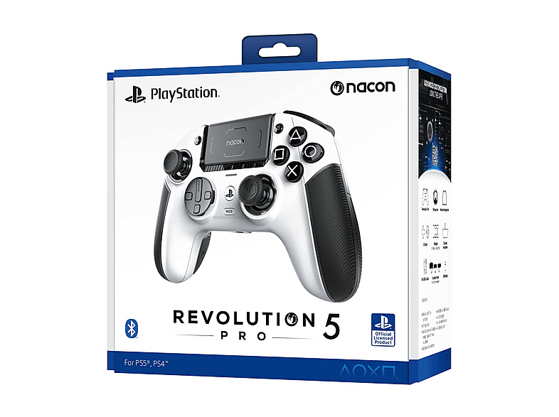 NACON Revolution 5 Pro PS5 Controller Wit kopen? | MediaMarkt