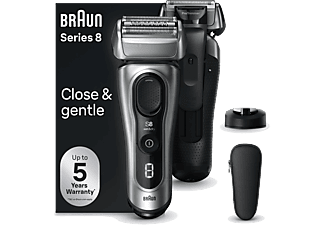 BRAUN Series 8 8517S Islak & Kuru Tıraş Makinesi Şarj Standı ve Seyahat Kılıfı_0