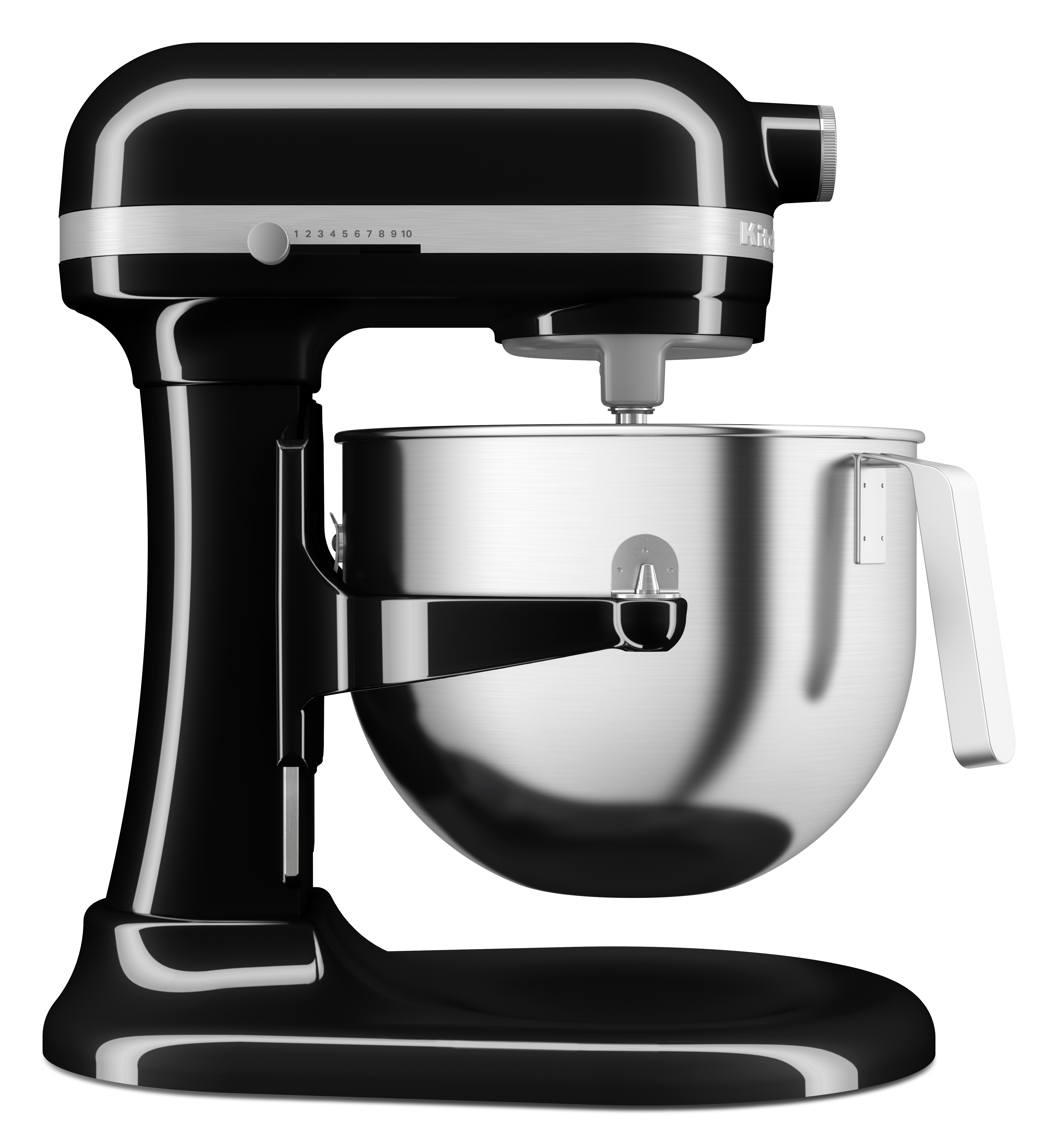 KITCHENAID 5KSM70JPXEOB Küchenmaschine Onyx Schwarz (Rührschüsselkapazität: 6,6 l, 375 Watt)