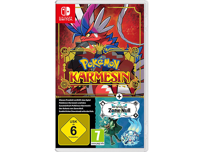 | + Pokémon - Nintendo Erweiterung Karmesin Switch] [Nintendo von - MediaMarkt Der Switch Schatz Spiele Null Zone