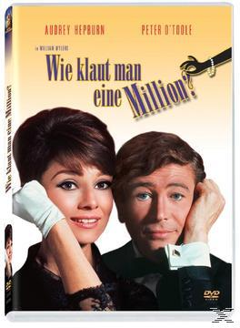 DVD-Cover für 'Wie klaut man eine Million?'. Audrey Hepburn und Peter O'Toole auf dem Cover.