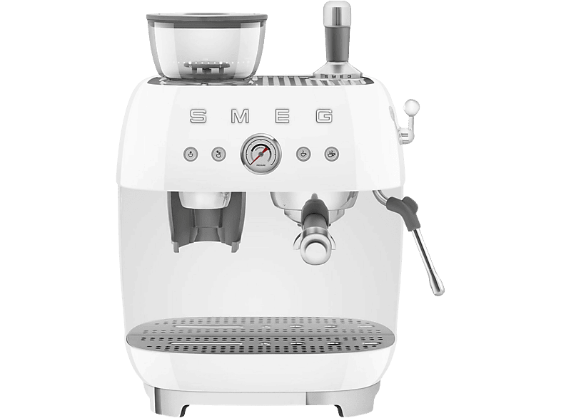 Smeg Espresso Machine 50's Style Collection (egf03bwheu)