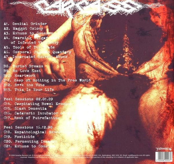 Carcass - Choice Cuts(25th Anniversary White 2LP)  - (Vinyl)