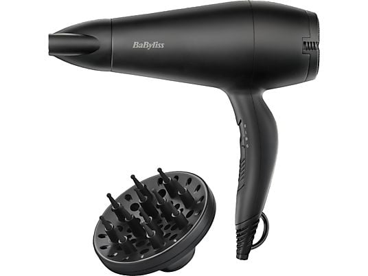 BABYLISS D215DCHE Power Smooth 2000
 - Asciugacapelli (Nero)