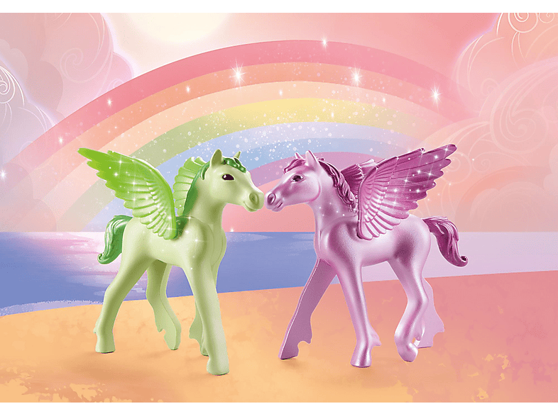 Thumbnail - PLAYMOBIL 71363 Himmlischer Ausflug mit Pegasusfohlen Spielset, Mehrfarbig
