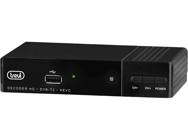 Trevi Digitale Decoder Dvb-t2 Hd Hevc-h.265 10bit (he3377t2) Dvb-t2-ontvanger