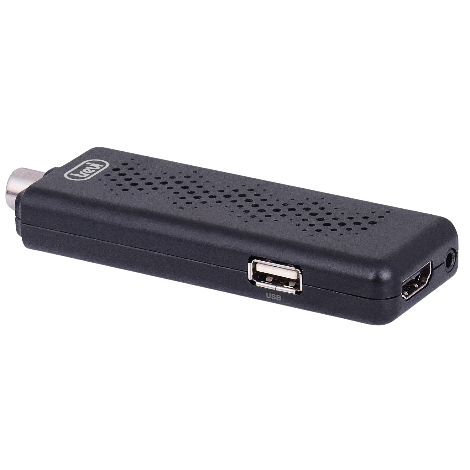 TREVI Mini décodeur DVB-T2 HD HEVC-H.265 10Bit (HE3361T2)