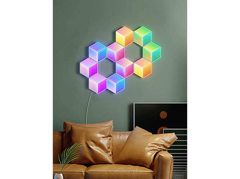 GOVEE Glide Hexa Pro LED Panel Aydınlatma Beyaz_3