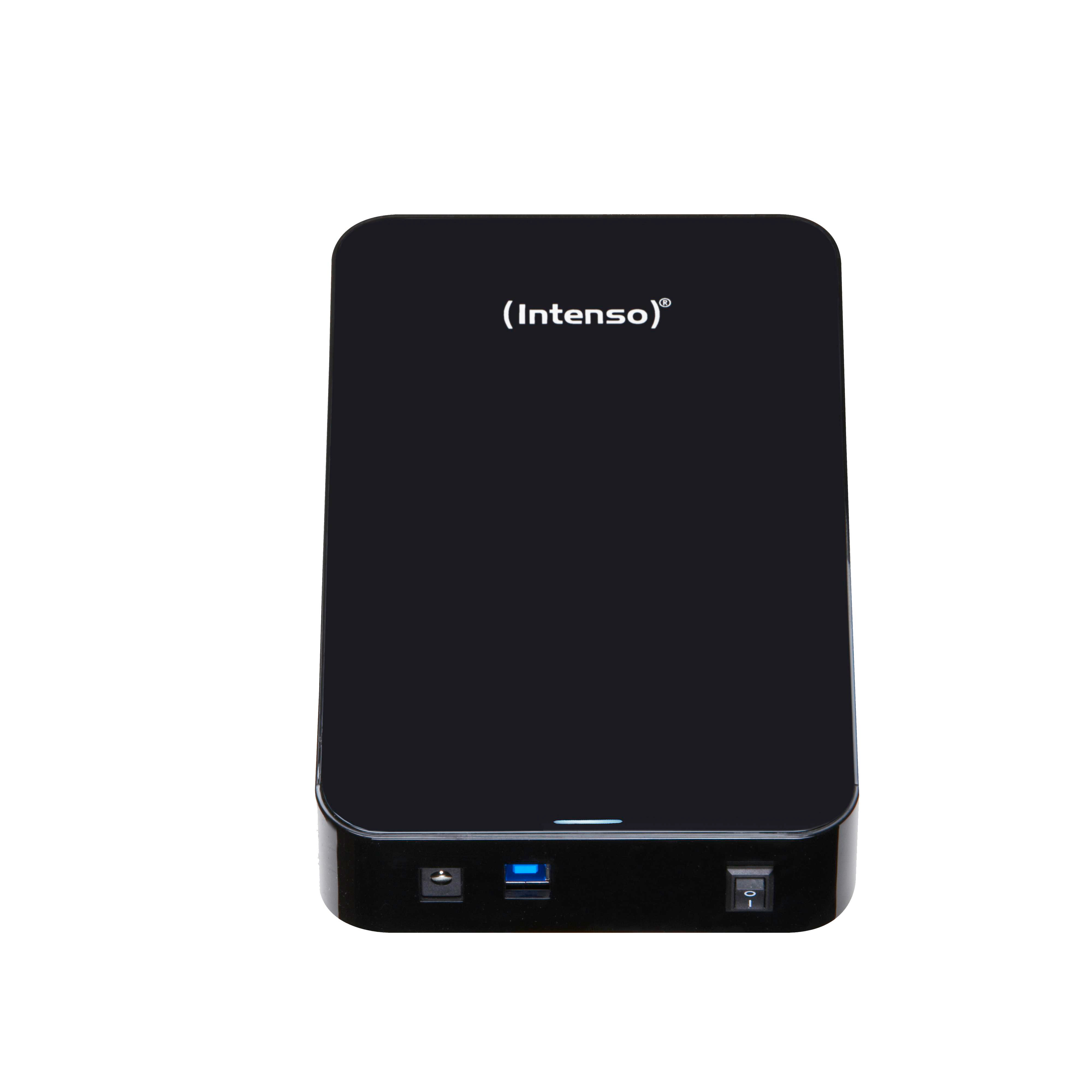INTENSO Memory Center Festplatte, 16 TB HDD, 3,5 Zoll, extern, Schwarz