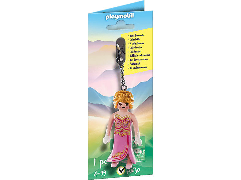 PLAYMOBIL 70650 Schlüsselanhänger Prinzessin Schlüsselanhänger, Mehrfarbig