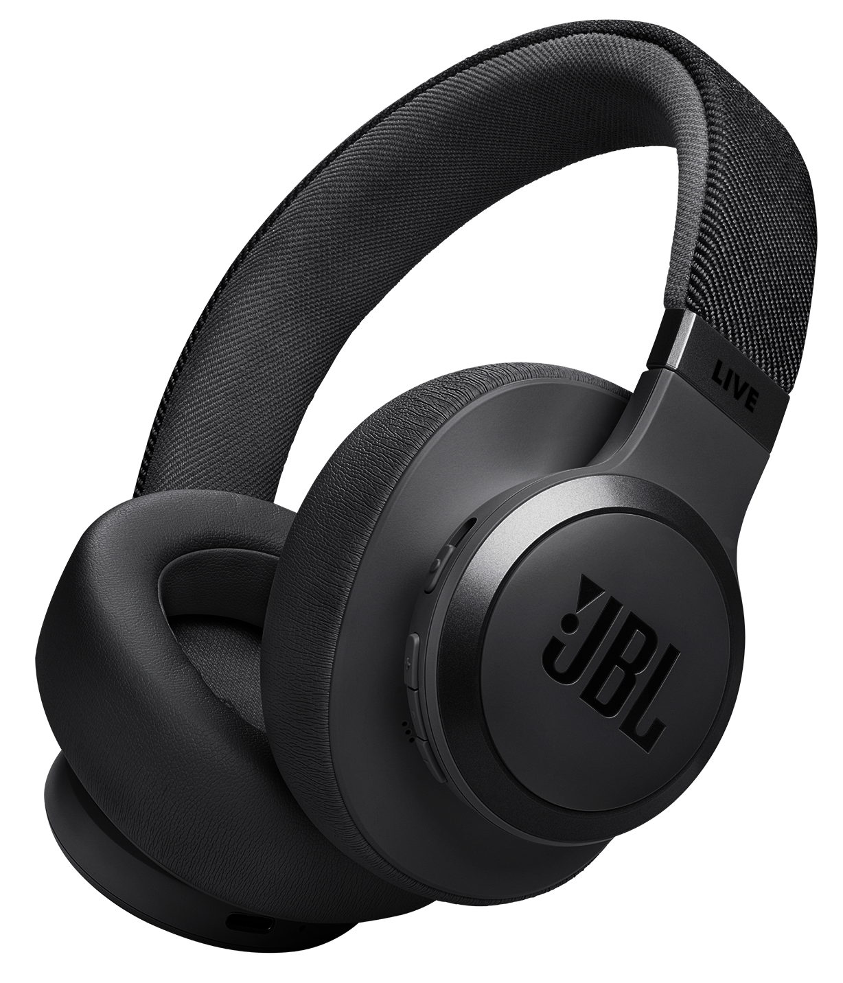 JBL LIVE 770 BTNC BLK Bluetooth zajszűrős fejhallgató mikrofonnal, fekete (JBLLIVE770NCBLK)