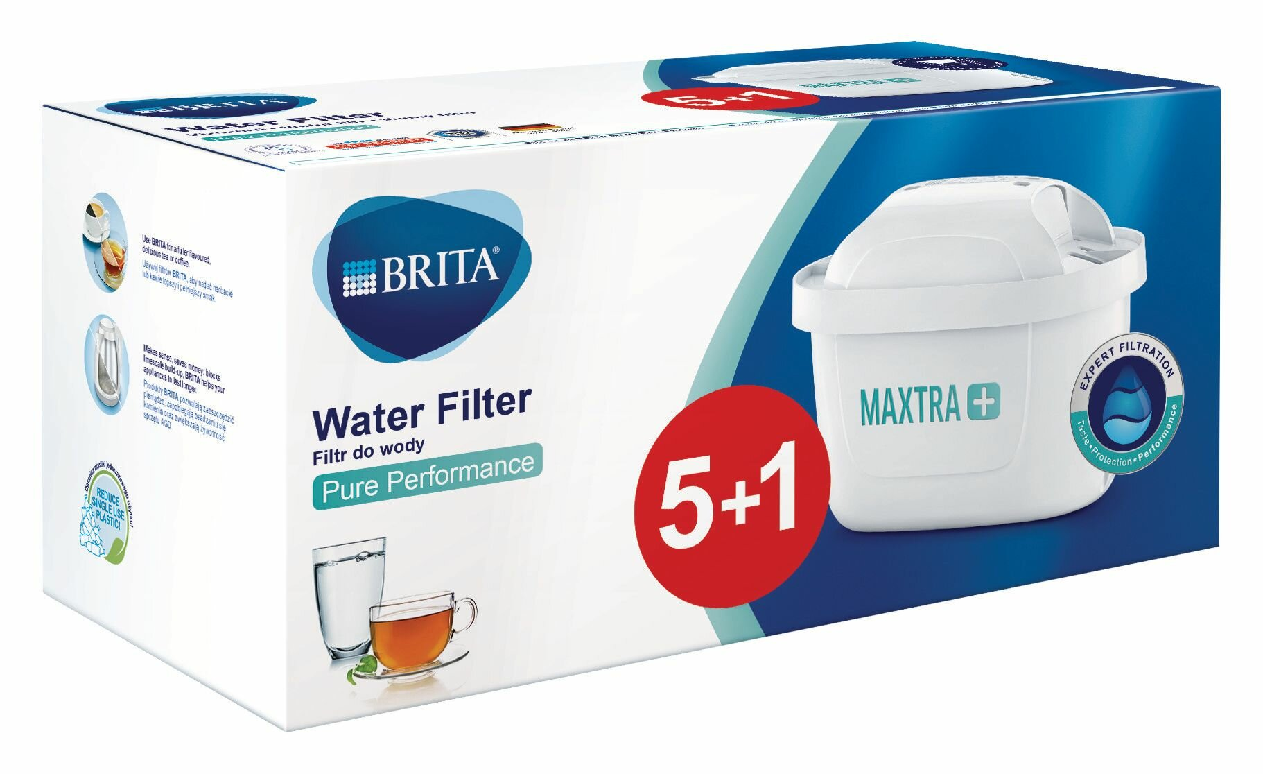 Wkład BRITA MAXTRA+ Pure Performance 5+1 szt