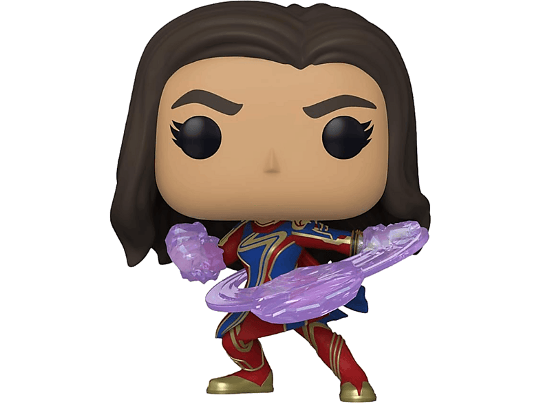 Figura Funko Pop! - The Marvels: Ms. Marvel, Vinilo, 9.5 cm, Multicolor