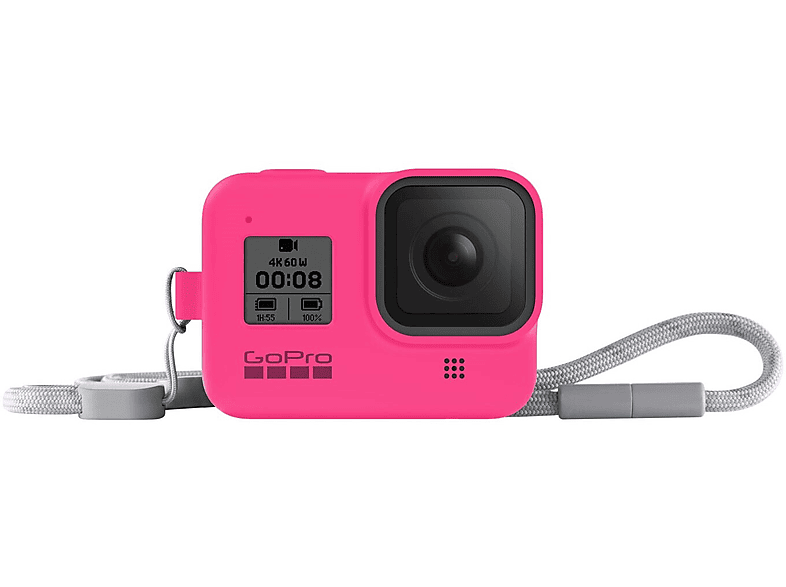 Etui + smycz GOPRO HERO8 Black Różowy AJSST-007