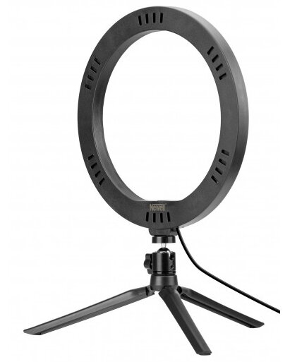 Lampa pierścieniowa NEWELL RL10 RGB + statyw