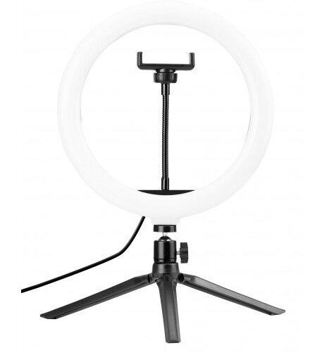 Lampa pierścieniowa NEWELL RL10 RGB + statyw