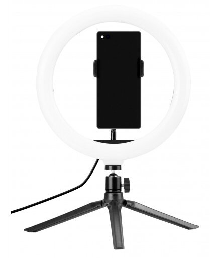 Lampa pierścieniowa NEWELL RL10 RGB + statyw