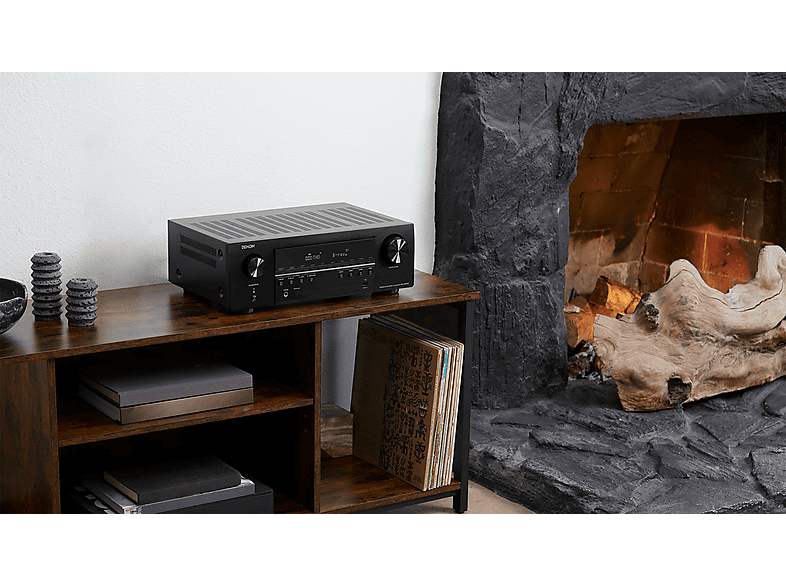 Denon AVC-S670H 5.2 Kanal 750W 8K AV-Receiver Powered by HEOS™, Schwarz; AV Receiver — Foto 4 von 4