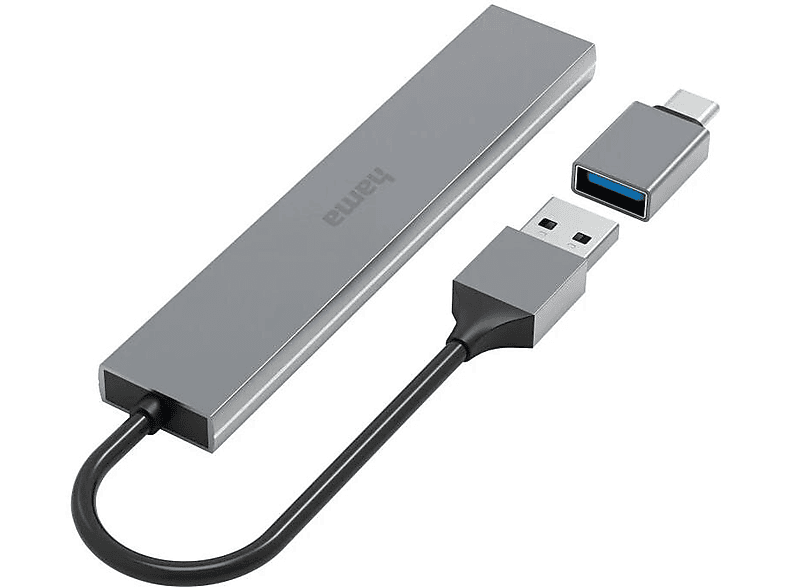 Hub HAMA 200141 USB 3.2 Gen. 1, Pasywny – zdjęcie 2