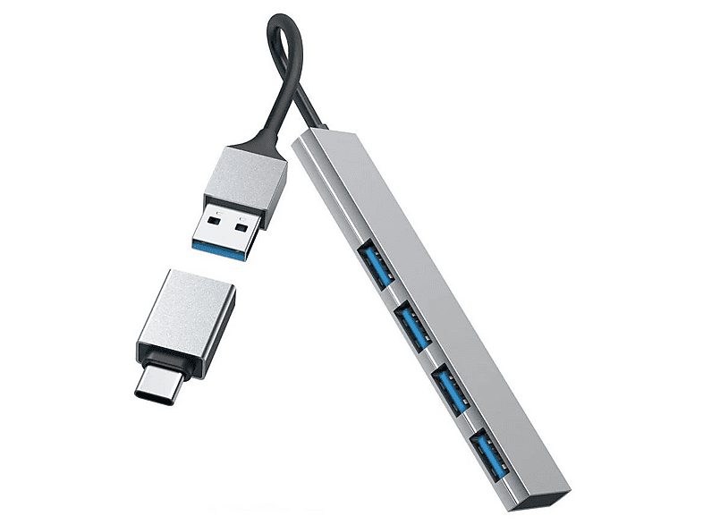 Hub HAMA 200141 USB 3.2 Gen. 1, Pasywny – zdjęcie 3