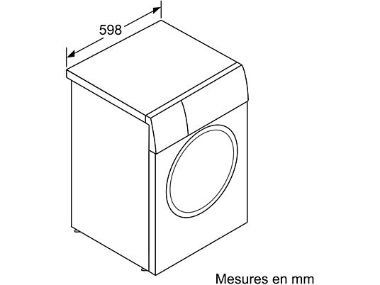 SIEMENS Wasmachine voorlader iQ500 A (WG44G1Z3FG)