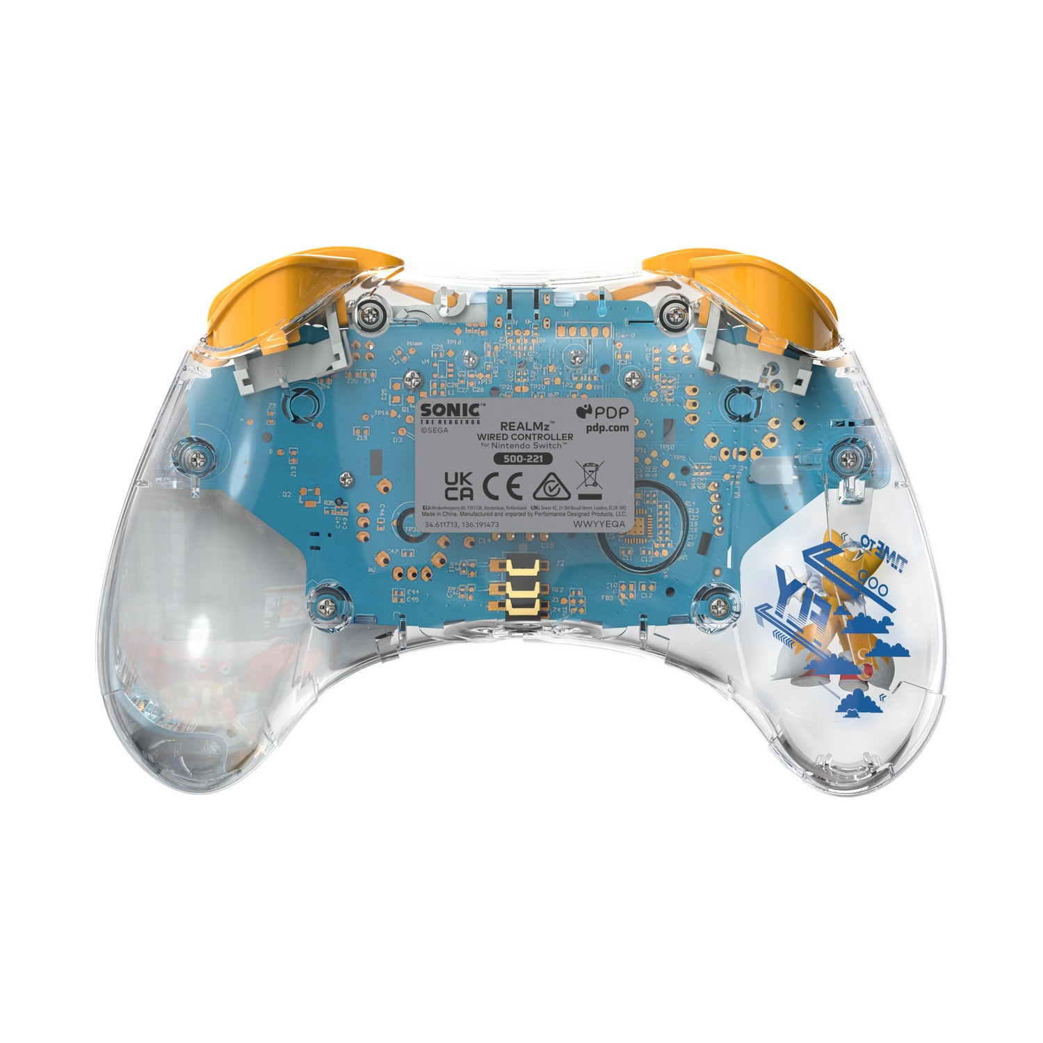 PDP REALMz Manette filaire - Tails Seaside Hill Zone Switch