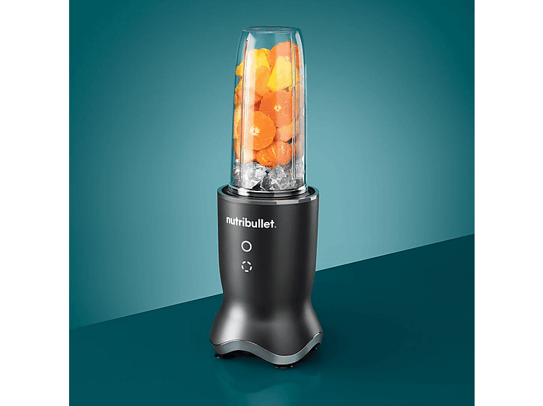 NutriBullet NB1206DGCC 0.9 L Tabletop blender 1200 W Black, Transparent