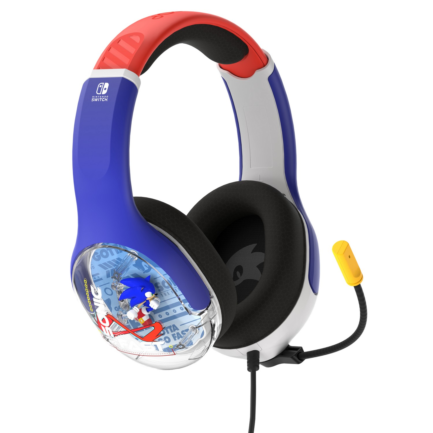 PDP REALMz Draadloze Headset - Sonic Go Fast Switch
