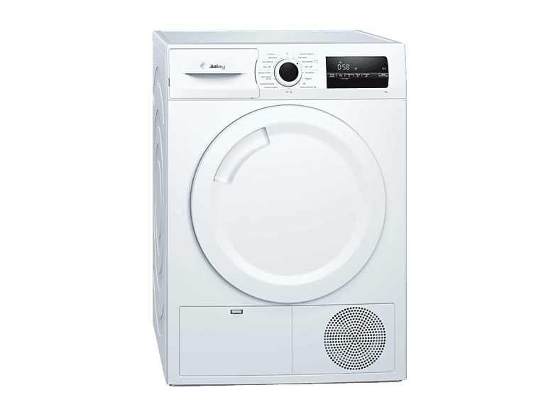 Balay 3SC378B, 7 kg, 9 programas, Sensor humedad, Programa 40 min. súper rápido, Blanca