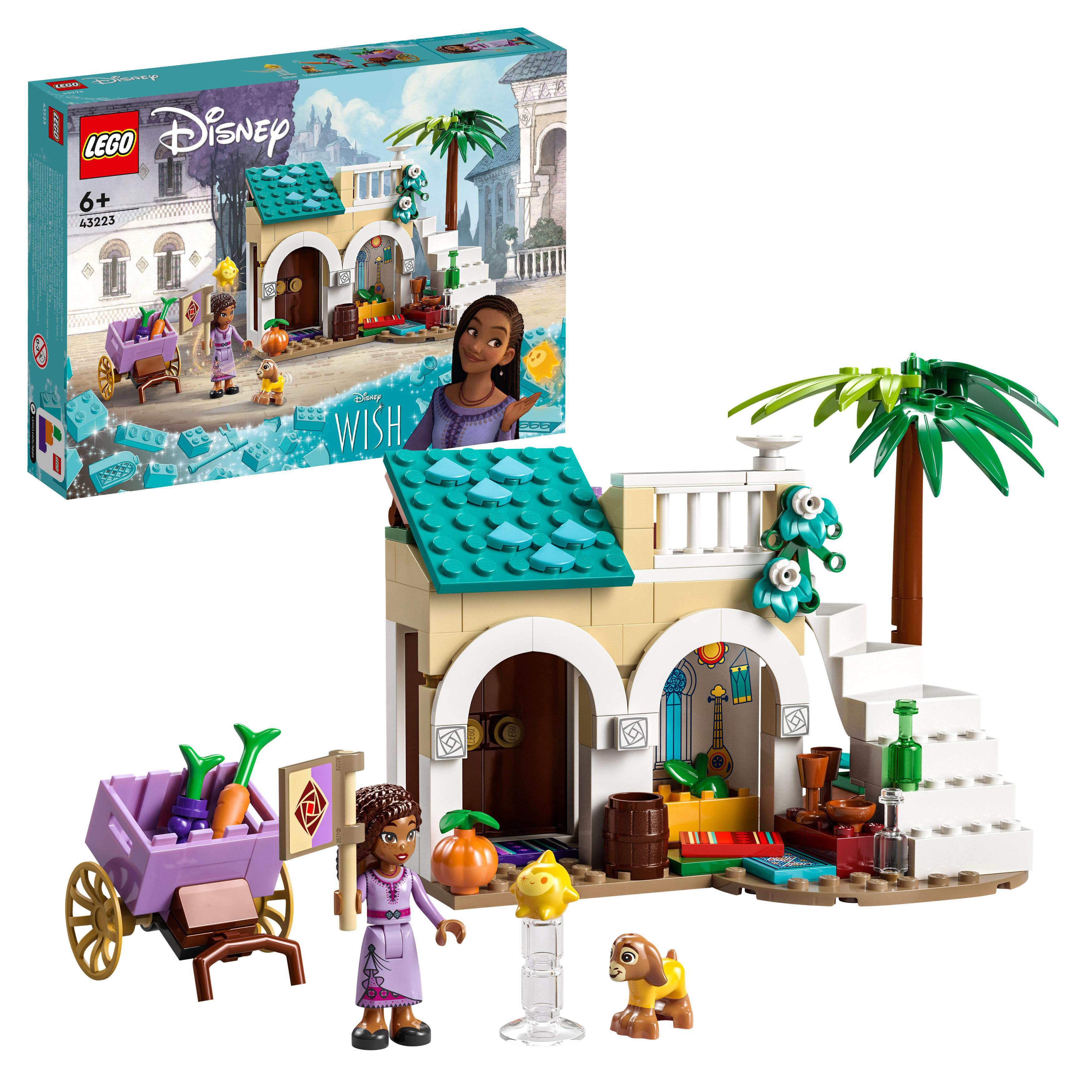 LEGO Disney 43223 Asha in Stadt Mehrfarbig Rosas der Bausatz
