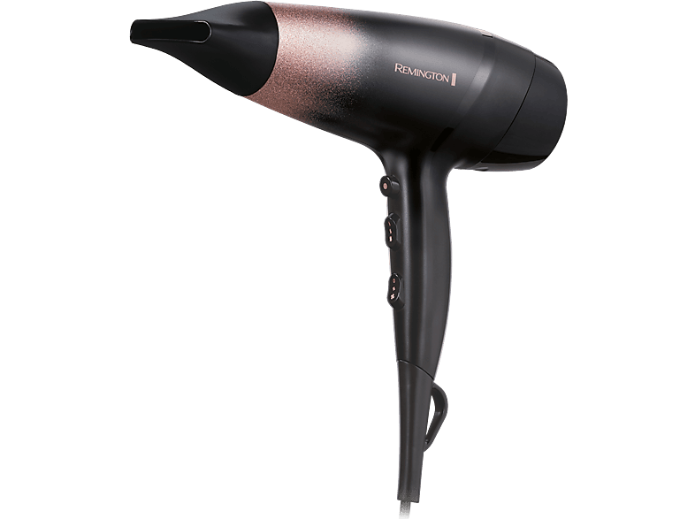 REMINGTON D5305 Rose Shimmer hajszárító, 2200 W, fekete/rózsaszín