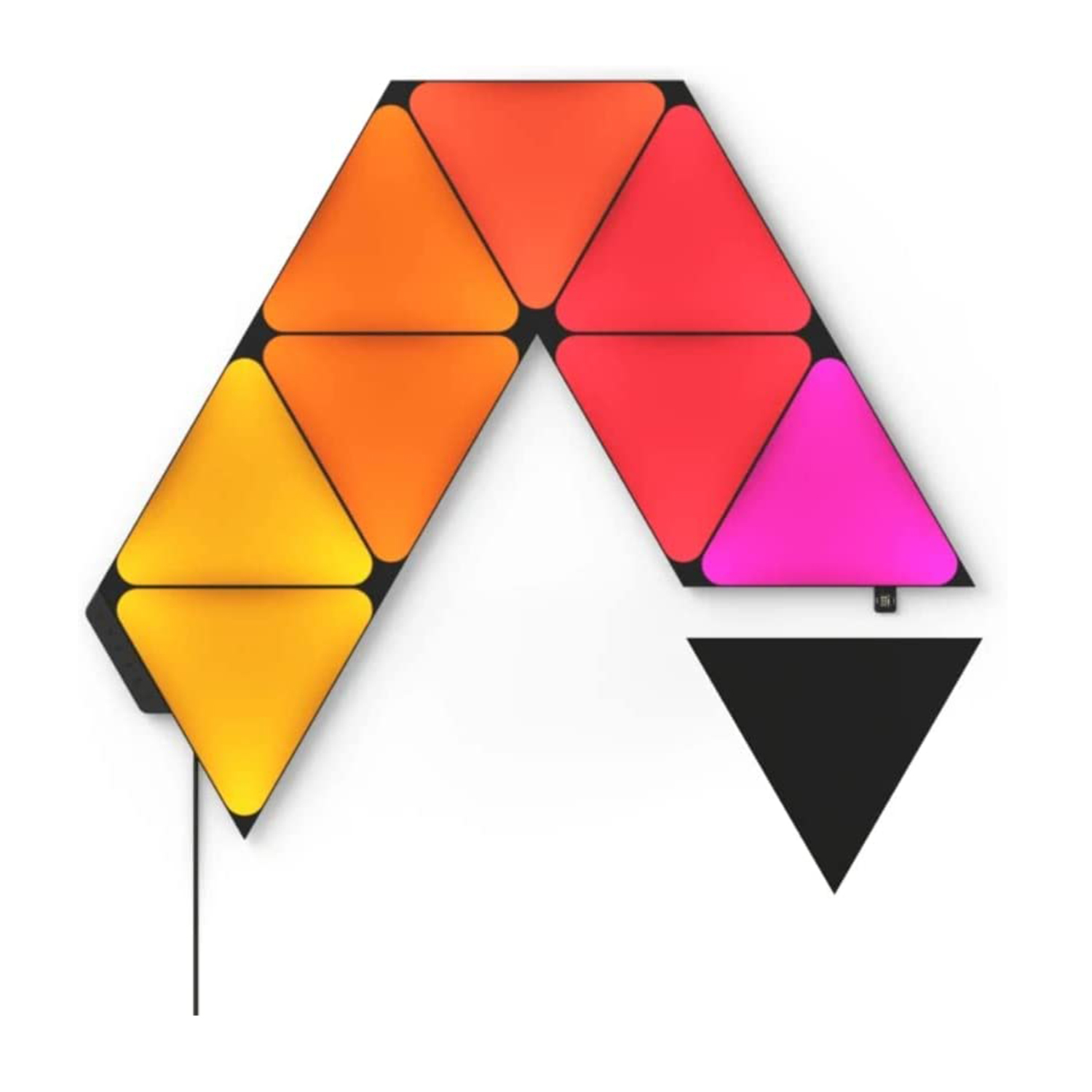 Pannelli Luminosi Nanoleaf Triangles black x9