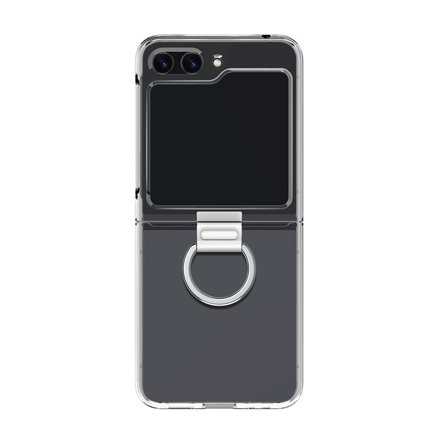Cover Samsung Clear Case Ring Flip5