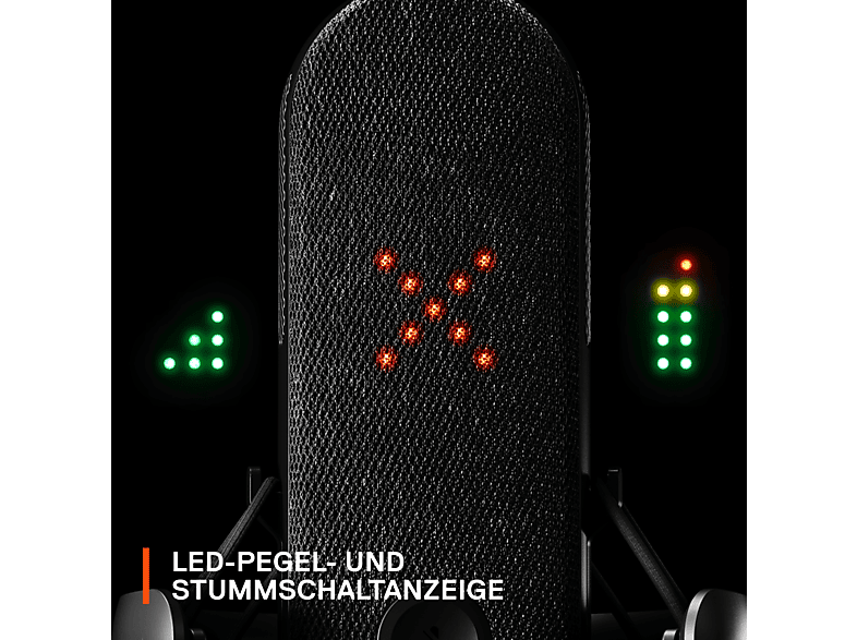 Thumbnail - STEELSERIES Alias Streaming Mikrofon, Schwarz