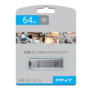 PNY USB 3.1 Elite Steel 64 GB