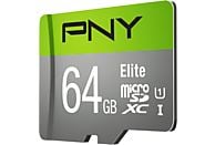 PNY microSD cl10 100mb/s 64 GB+ adapter