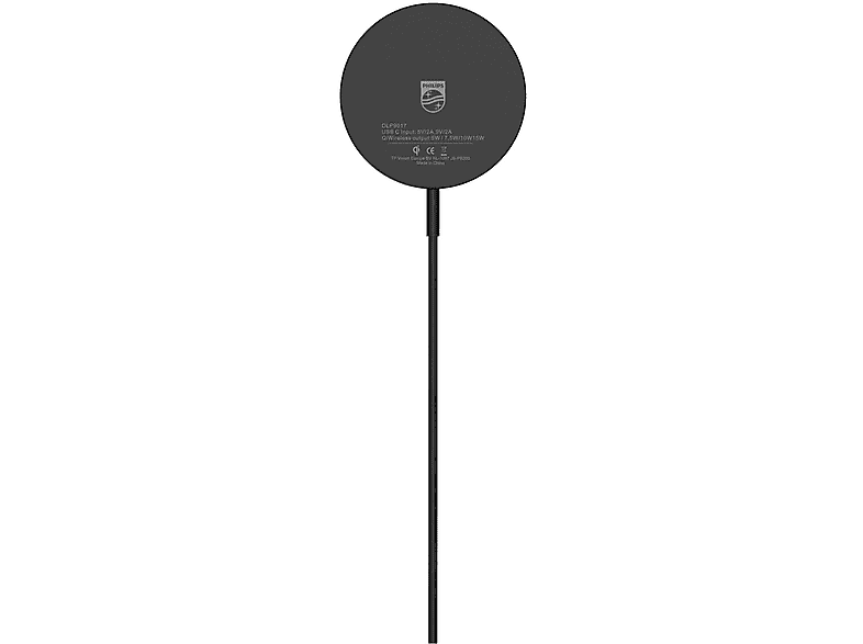 PHILIPS DLP9017 Hızlı 15W Qi Wireless Şarj Cihazı Siyah_1