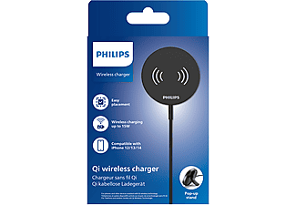 PHILIPS DLP9018  Hızlı 15W Qi Wireless Şarj Standı Siyah_2