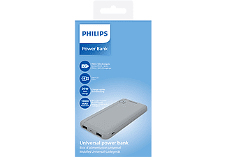 PHILIPS DLP1812PV 10.000 mAh PD Taşınabilir Şarj Cihazı Gümüş_1