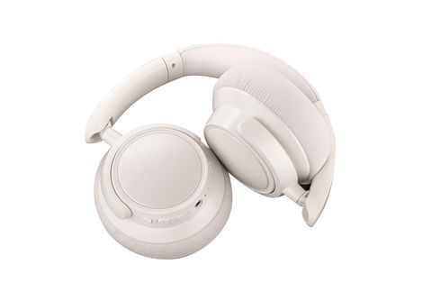 Auriculares inalámbricos  Vieta Pro Calm, Anc-30db, Voice Assistante, Dual  Pairing, 30 hs, Blanco