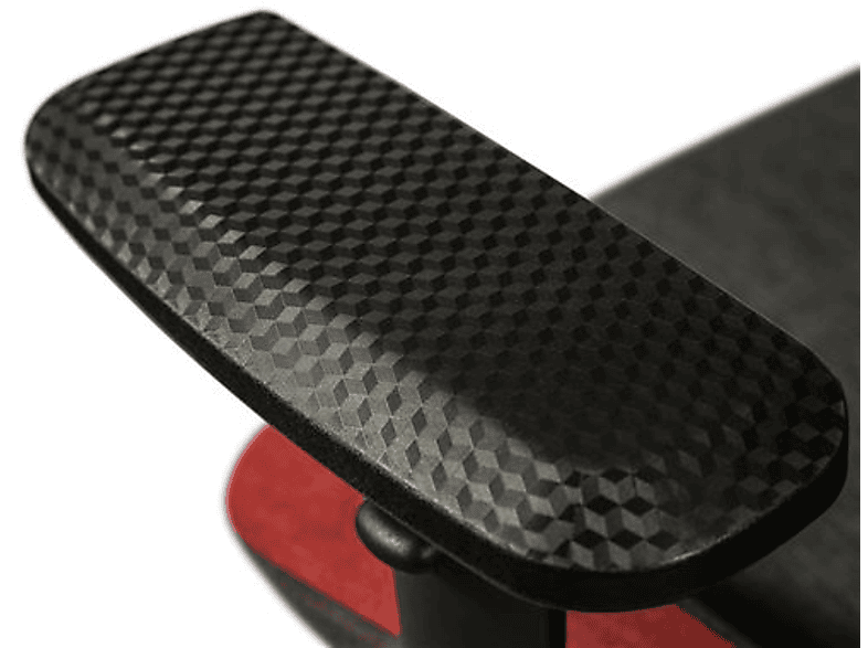 Silla gaming - Corsair T3 Rush, Reposacabezas 4D, Espalda inclinable, Hasta 120 kg, Almohadilla incluida, Rojo
