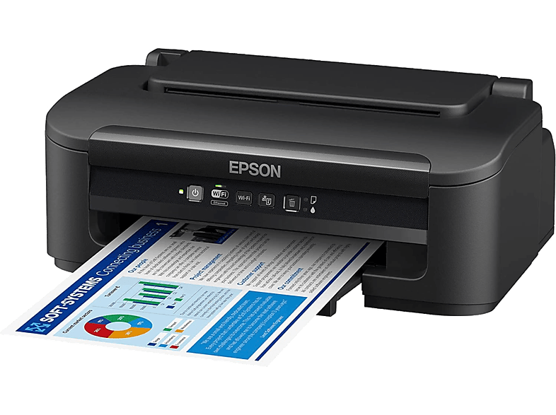 Impresora tinta - Epson WorkForce WF-2110W, Color, WiFi