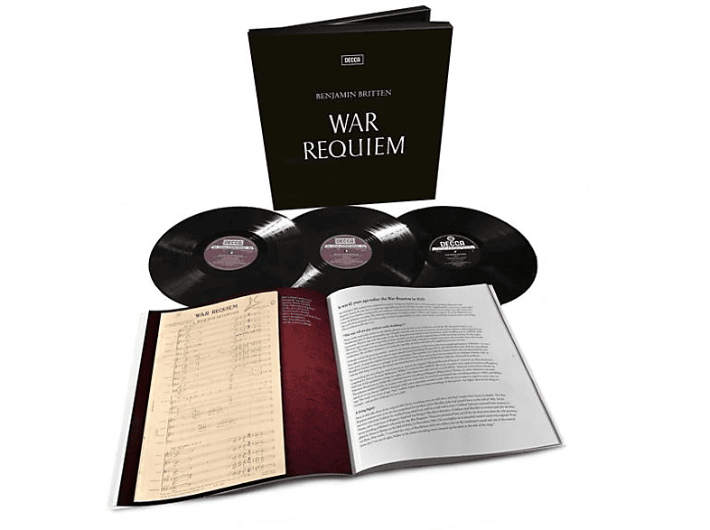 Benjamin Britten London Symphony Orchestra - Britten: War Requiem  - (Vinyl) | Folk & Folklore & Gospel