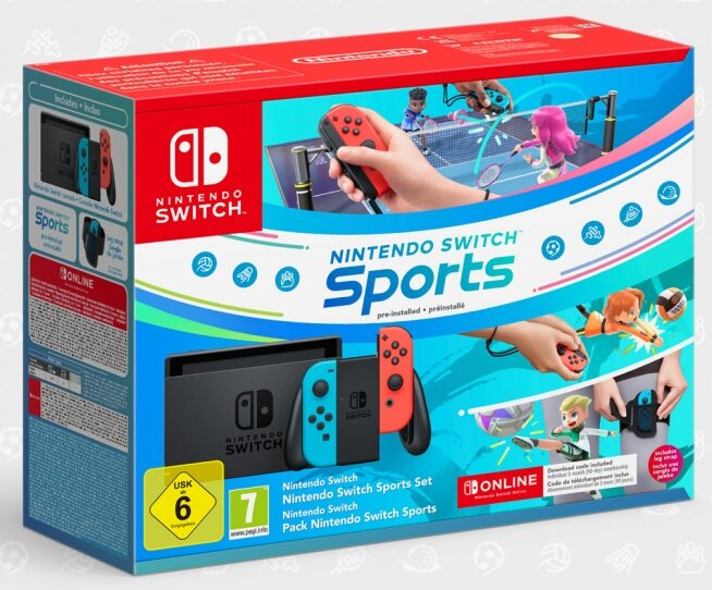 Konsola NINTENDO Switch Joy-Con +Sports +Online 3m